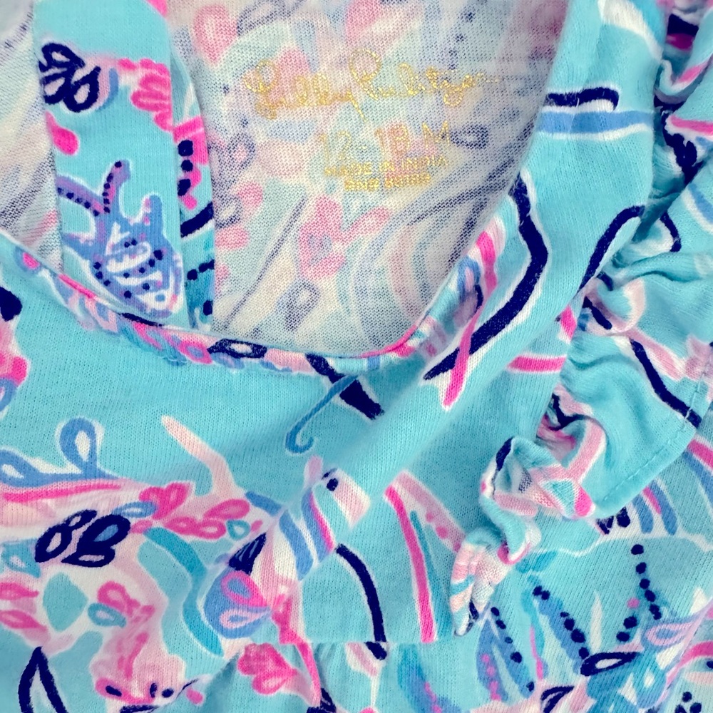 Lilly Pulitzer Velma Ruffle Bodysuit - Picture 2 of 3